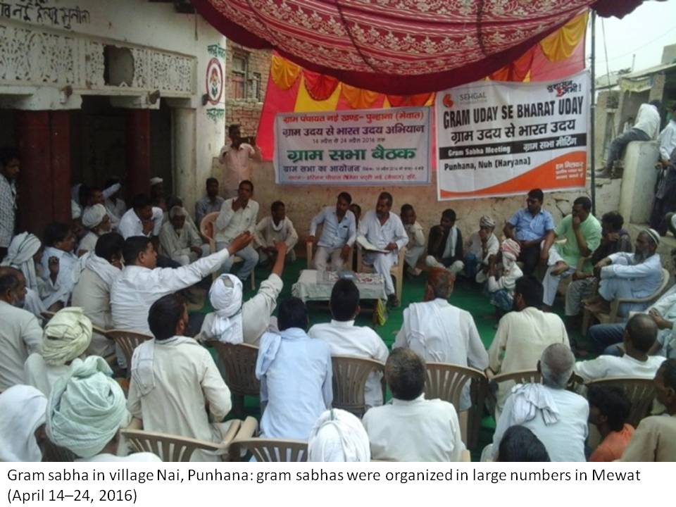 Villagers witness gram sabha for the first time in their lives