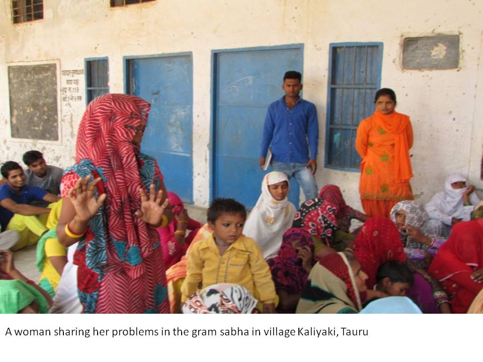 Villagers witness gram sabha for the first time in their lives