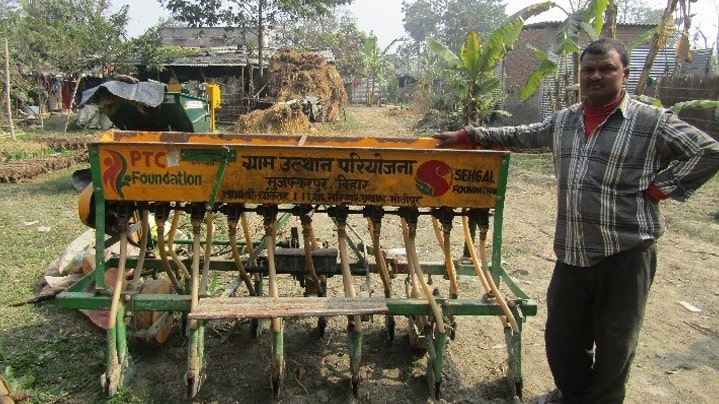 zero tillage machine 