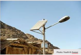 Village solar light