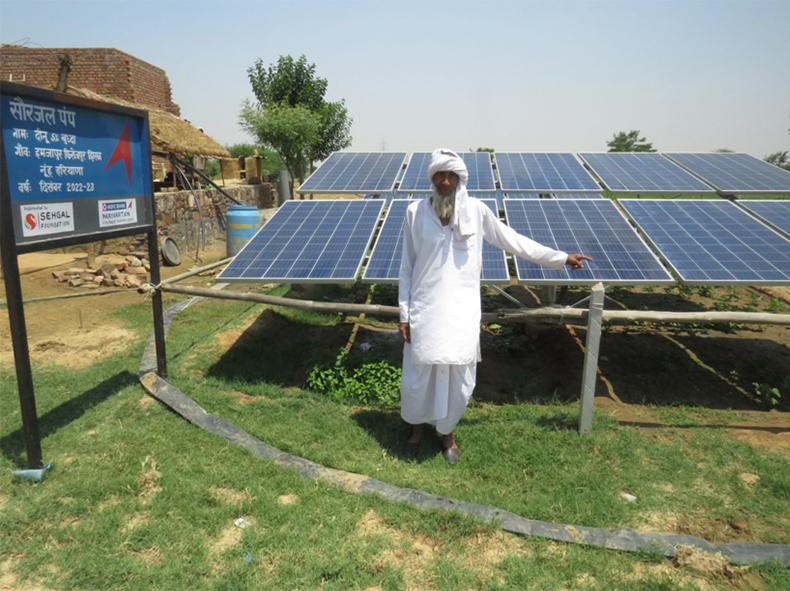 Increase Farmers’ Income through Solar Water Pumps