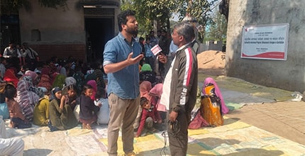 Street play for WASH awareness