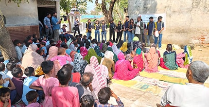 Street play for WASH awareness