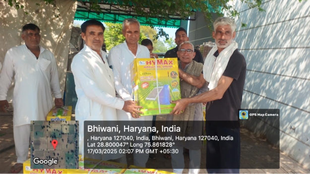 Solar solutions: Krishna’s spray pump