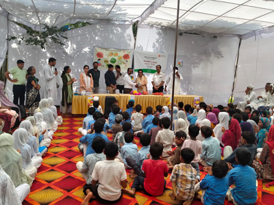 Health camp at Haryana