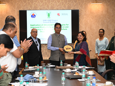 SMSF and IARI signing the MoU